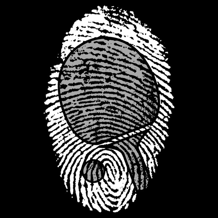 Table Tennis Fingerprint Ping Pong Table Tennis Player Magnet