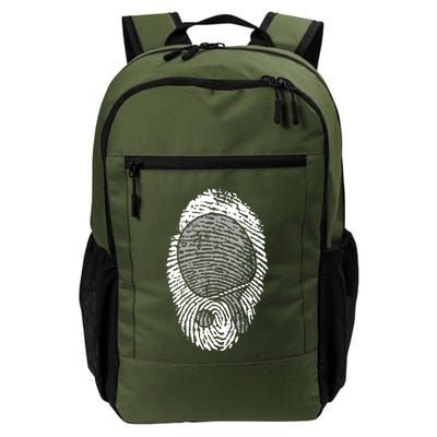Table Tennis Fingerprint Ping Pong Table Tennis Player Backpack