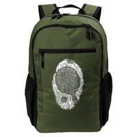 Table Tennis Fingerprint Ping Pong Table Tennis Player Backpack