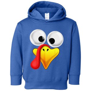 Thanksgiving Turkey Face Matching Family Costume Gift Toddler Hoodie