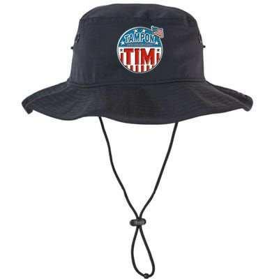 Tampon Tim Funny Patriotic Campaign Design Legacy Cool Fit Booney Bucket Hat