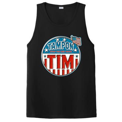 Tampon Tim Funny Patriotic Campaign Design PosiCharge Competitor Tank