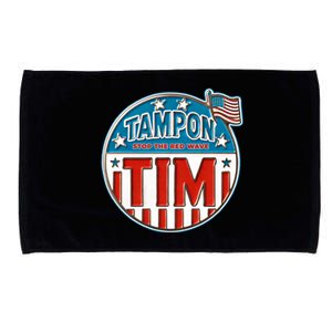 Tampon Tim Funny Patriotic Campaign Design Microfiber Hand Towel