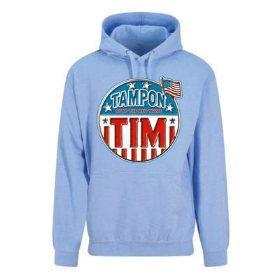 Tampon Tim Funny Patriotic Campaign Design Unisex Surf Hoodie