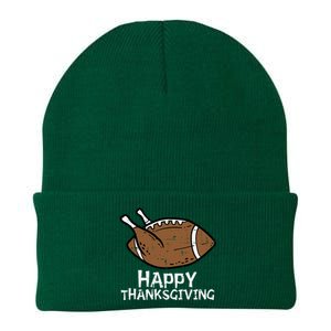 Thanksgiving Turkey Football Sports Celebration Knit Cap Winter Beanie