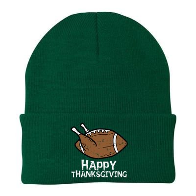 Thanksgiving Turkey Football Sports Celebration Knit Cap Winter Beanie