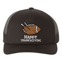 Thanksgiving Turkey Football Sports Celebration Yupoong Adult 5-Panel Trucker Hat