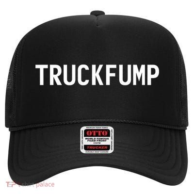 Truckfump Truck Fump Anti-Trump, Impeachment Resist Design High Crown Mesh Back Trucker Hat