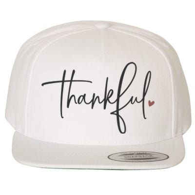 Thankful Thanksgiving For Teachers Wool Snapback Cap