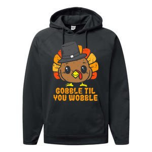 Thanksgiving Turkey Feast Celebration Performance Fleece Hoodie