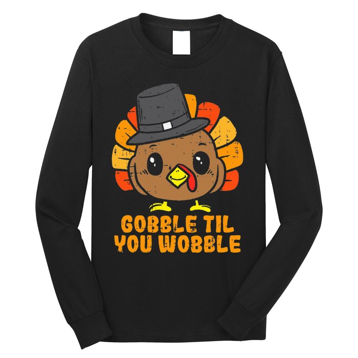 Thanksgiving Turkey Feast Celebration Long Sleeve Shirt