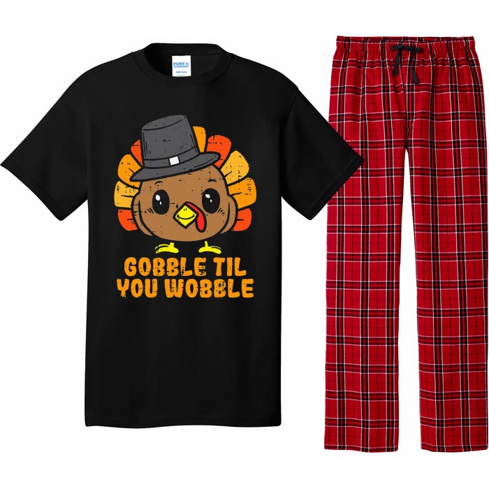 Thanksgiving Turkey Feast Celebration Pajama Set