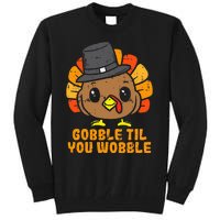 Thanksgiving Turkey Feast Celebration Tall Sweatshirt