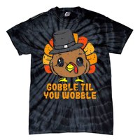 Thanksgiving Turkey Feast Celebration Tie-Dye T-Shirt