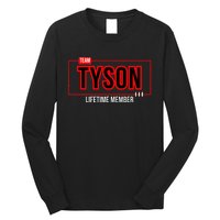 Team Tyson Family Personalized Name Vintage Tyson Long Sleeve Shirt