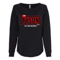 Team Tyson Family Personalized Name Vintage Tyson Womens California Wash Sweatshirt