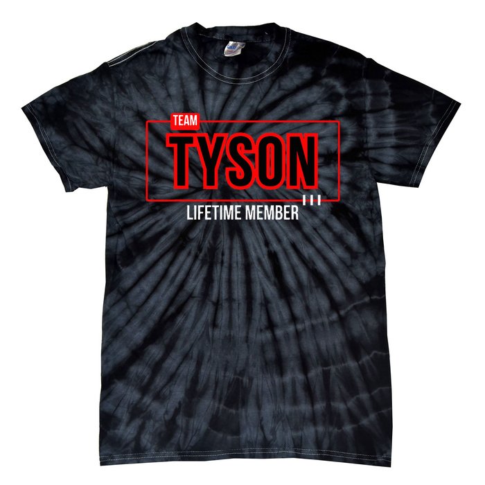 Team Tyson Family Personalized Name Vintage Tyson Tie-Dye T-Shirt