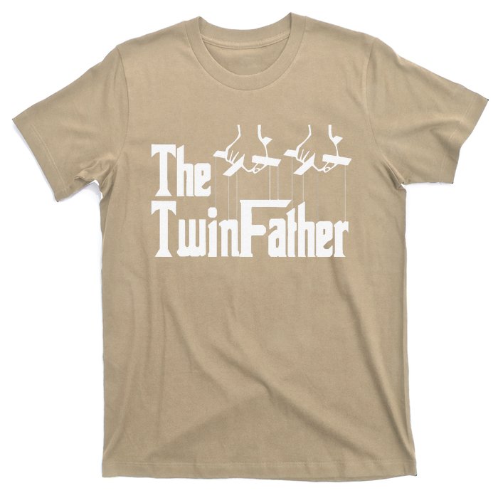 The TwinFather Funny Father Of Twins Funny Dad Fathers Day Gift T-Shirt