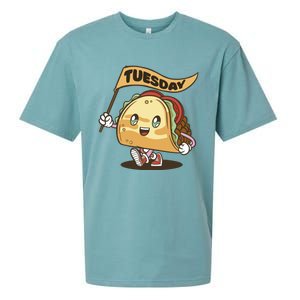 Taco Tuesday Festive Sueded Cloud Jersey T-Shirt