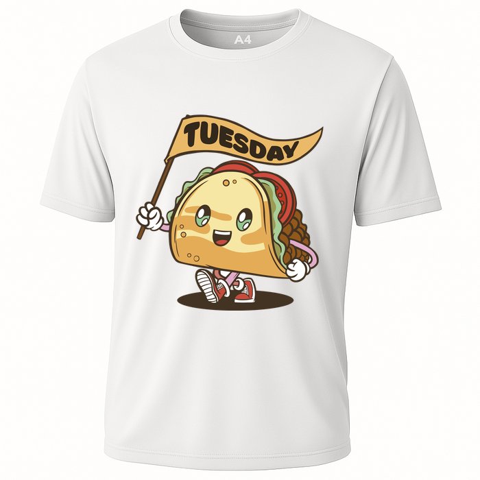 Taco Tuesday Festive Cooling Performance Crew T-Shirt