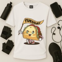 Taco Tuesday Festive Cooling Performance Crew T-Shirt