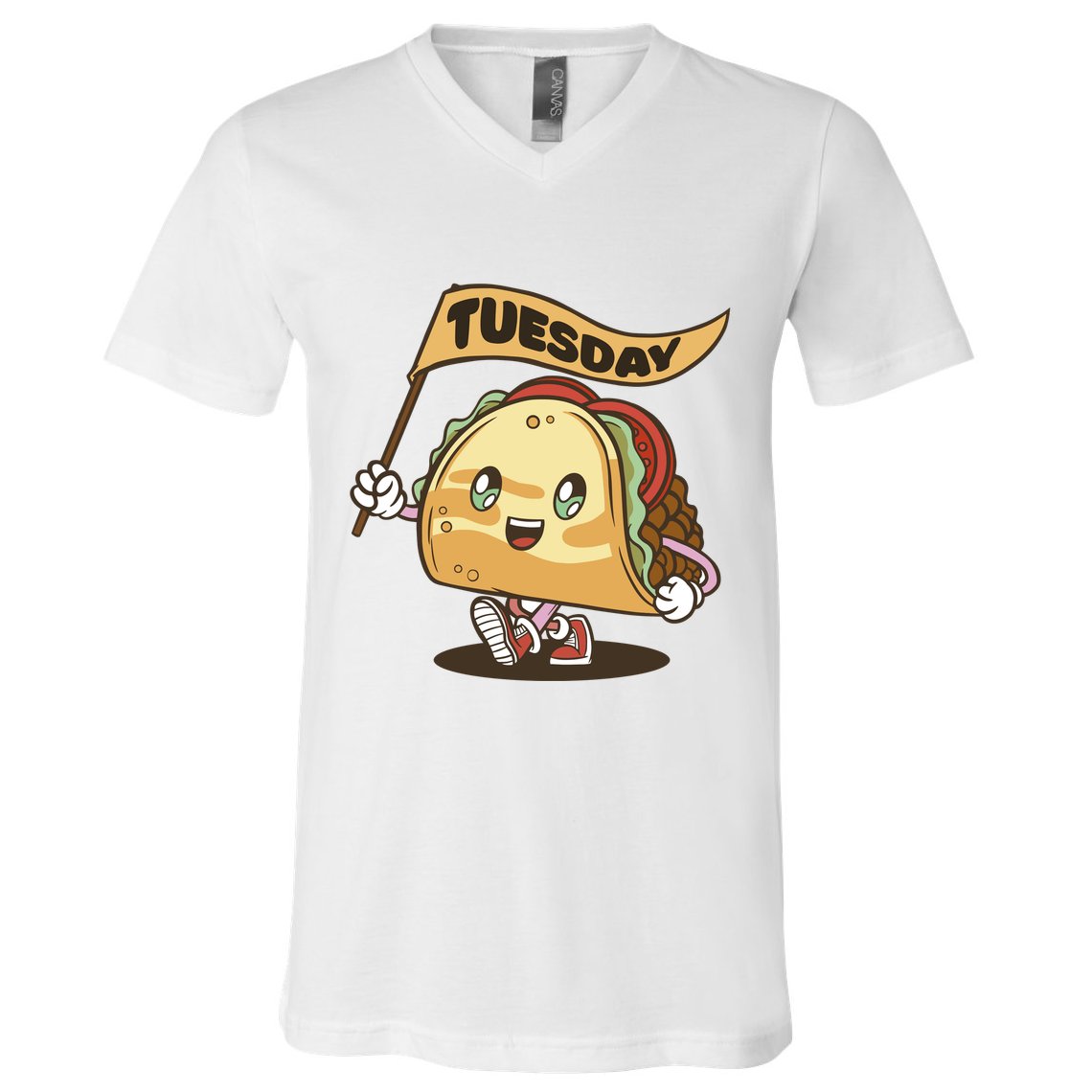 Taco Tuesday Festive V-Neck T-Shirt