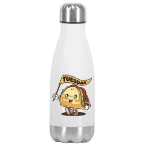 Taco Tuesday Festive Stainless Steel Insulated Water Bottle