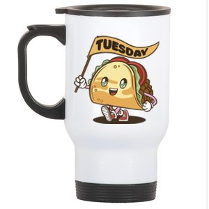 Taco Tuesday Festive Stainless Steel Travel Mug