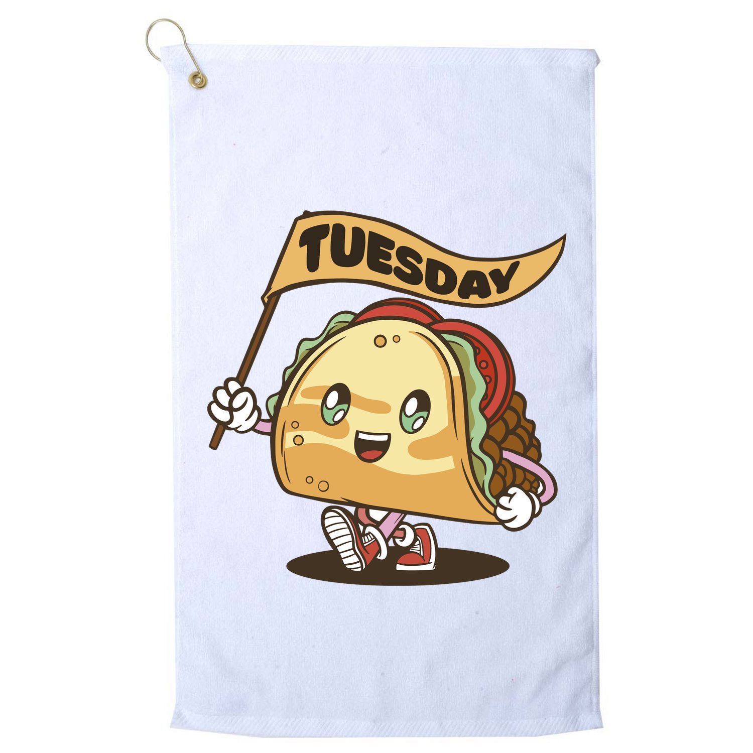Taco Tuesday Festive Golf Towel