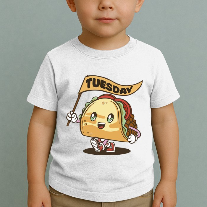 Taco Tuesday Festive Toddler T-Shirt