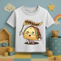 Taco Tuesday Festive Toddler T-Shirt