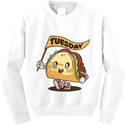 Taco Tuesday Festive Kids Sweatshirt