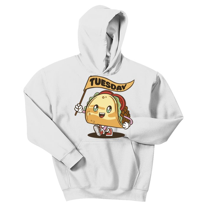 Taco Tuesday Festive Kids Hoodie