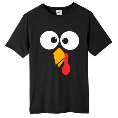 Thanksgiving Turkey Face Matching Family Costume Cute Gift Tall Fusion ChromaSoft Performance T-Shirt