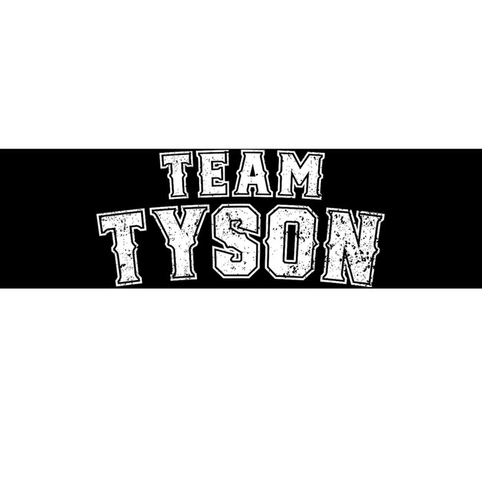 Team Tyson Family Personalized Name Tyson Vintage Bumper Sticker