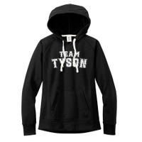 Team Tyson Family Personalized Name Tyson Vintage Women's Fleece Hoodie