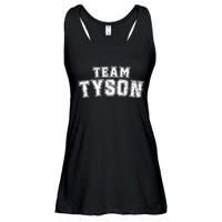 Team Tyson Family Personalized Name Tyson Vintage Ladies Essential Flowy Tank