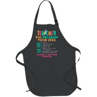 Teacher The Freedom Teacher Life 2024 Full-Length Apron With Pockets