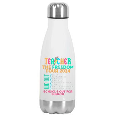 Teacher The Freedom Teacher Life 2024 Stainless Steel Insulated Water Bottle