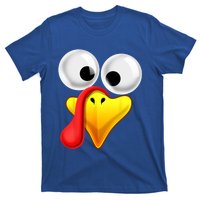 Thanksgiving Turkey Face Matching Family Costume Gift Gift T-Shirt