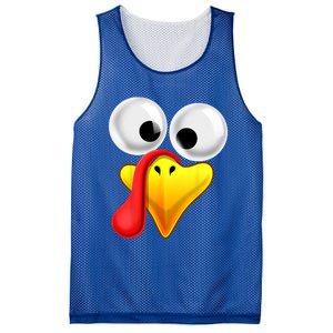 Thanksgiving Turkey Face Matching Family Costume Gift Gift Mesh Reversible Basketball Jersey Tank