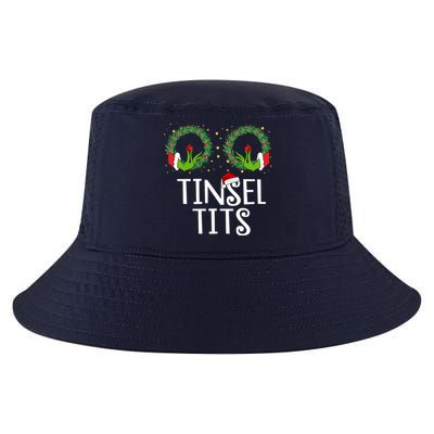 Tinsel Tits Funny Christmas Cool Comfort Performance Bucket Hat