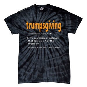 Trump Thanksgiving Funny Turkey Day Trump Won Tie-Dye T-Shirt