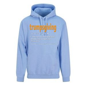 Trump Thanksgiving Funny Turkey Day Trump Won Unisex Surf Hoodie