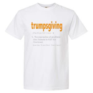 Trump Thanksgiving Funny Turkey Day Trump Won Garment-Dyed Heavyweight T-Shirt