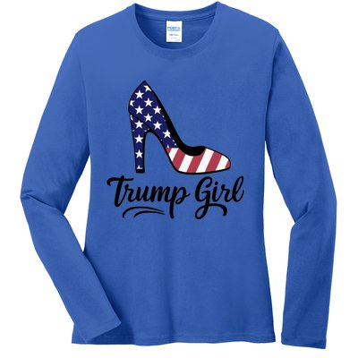 Trump Trump For President Trump Supporters Gift Ladies Long Sleeve Shirt