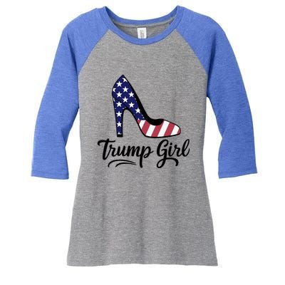 Trump Trump For President Trump Supporters Gift Women's Tri-Blend 3/4-Sleeve Raglan Shirt