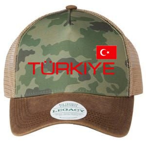 Turkiye Turkey Flag Turkish Sports Jersey Style Legacy Tie Dye Trucker Hat