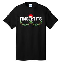 Tinsel Tits Funny Couple Christmas Jingle Balls Tinsel Tits Tall T-Shirt