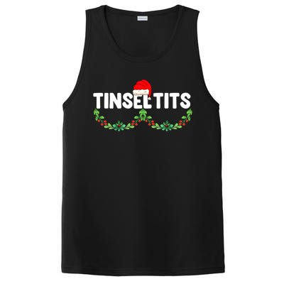 Tinsel Tits Funny Couple Christmas Jingle Balls Tinsel Tits PosiCharge Competitor Tank